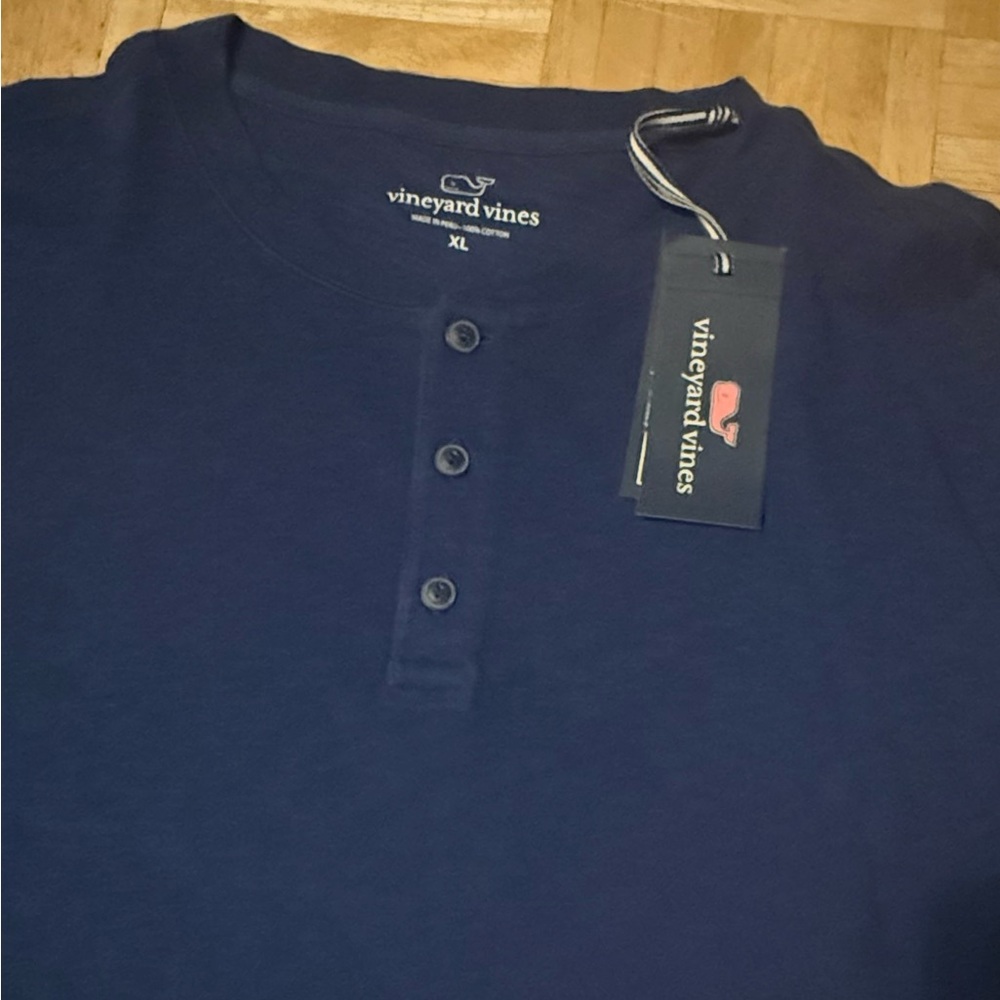 Vineyard Vines Henley Shirt-NWT